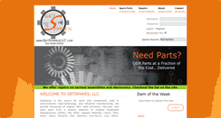 Desktop Screenshot of getsparesllc.com